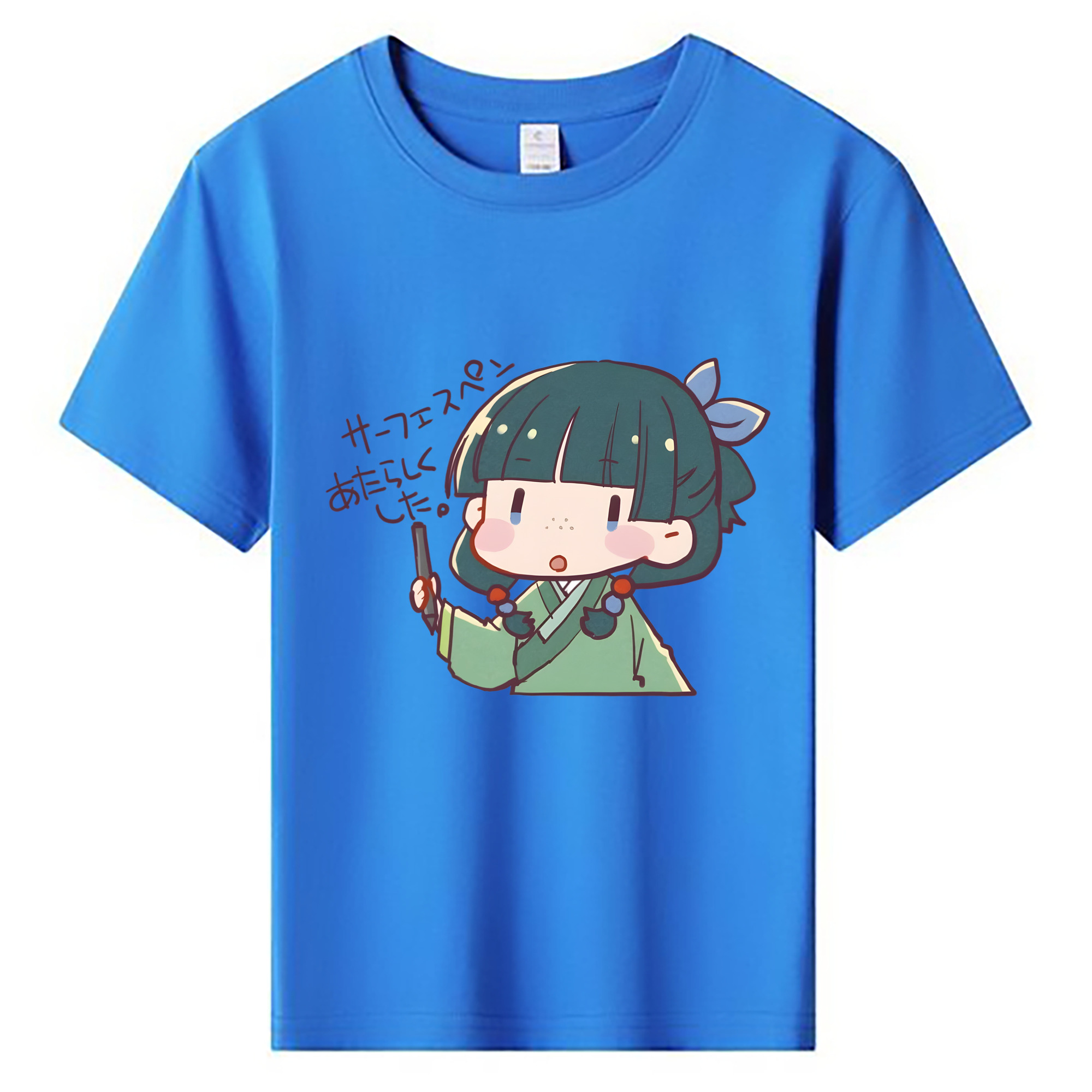 （画像用） 薬屋のひとりごと The Apothecary Diaries 綿100％キッズTシャツ（フロントプリント）